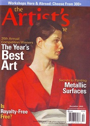 The Artist's Magazine December 2009 Cover